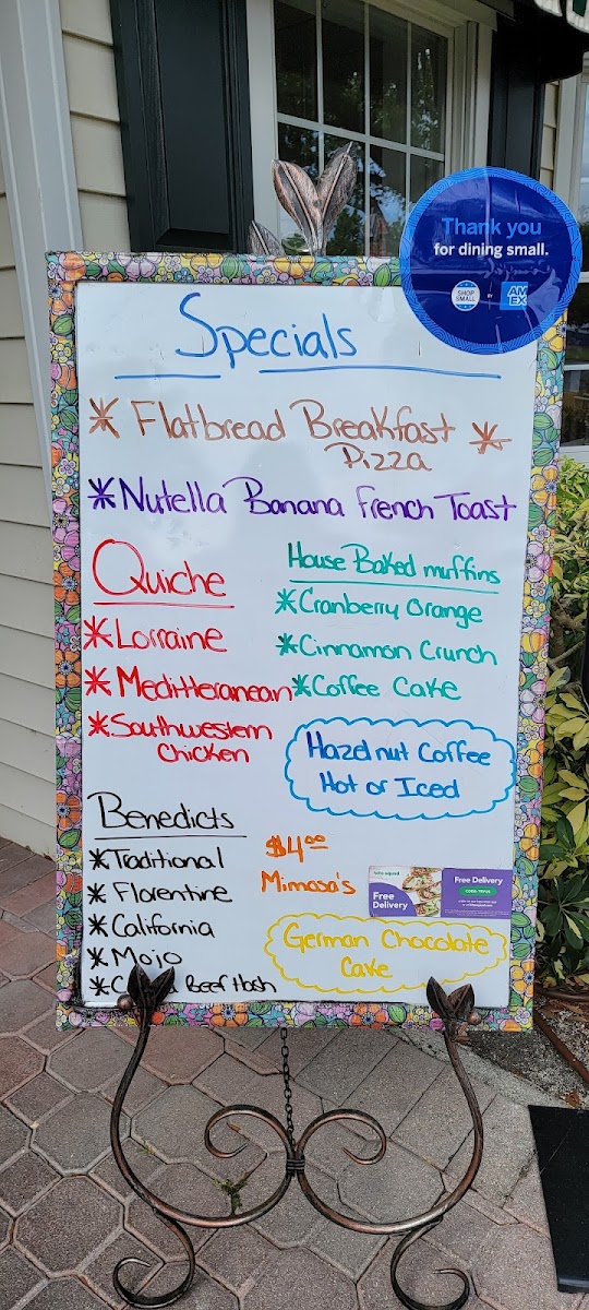 Menu - Marguerite's Cafe And Catering photo 5